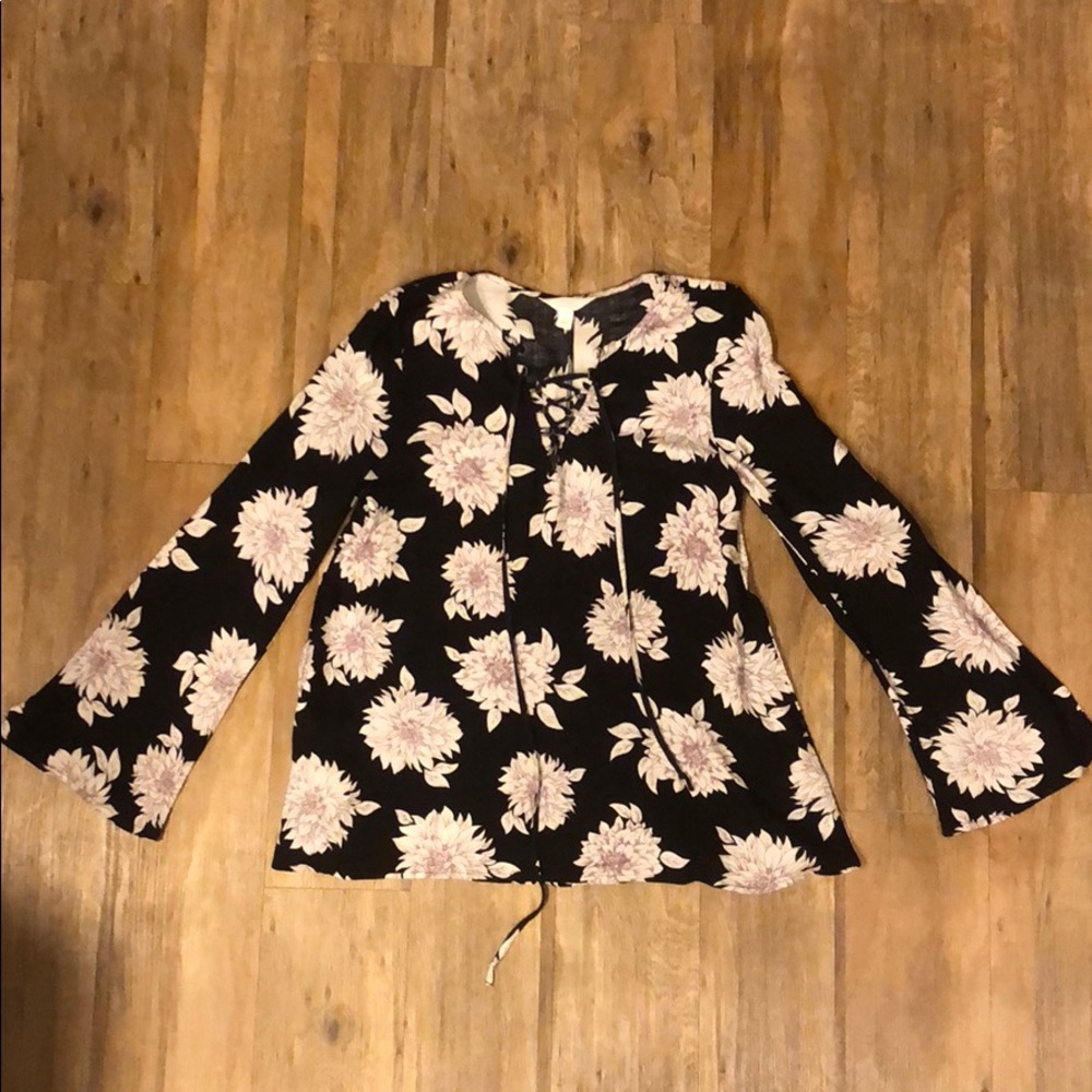 Flowered Top